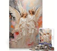 Puzzle de 1000 pièces Anges pour Adultes Stimulation logique et détente Cadeau Festif sans Couture (38x26cm)