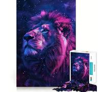 Puzzle de 1000 pièces Animaux de l'espace pour Adultes, Jeu de réflexion, Passe-Temps la Maison, Bords Nets, Joli Cadeau (38x26cm)