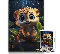 Puzzle de 1000 pièces - Animaux en Pixel Art - Calme et agréable - Idéal pour se détendre - Jeu de précision - Dimensions 38x26cm