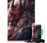Puzzle de 1000 pièces Anime Assassin Girl pour Adolescents,défi Mental Amusant,Taille Uniforme,pièces précises,activité relaxante en Groupe à l'intérieur (38x52cm)
