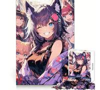 Puzzle de 1000 pièces Anime City Party pour Adolescents, idéal pour pratiquer la logique, s'amuser en Silence, Bords Nets, Cadeau Festif (38x26cm)
