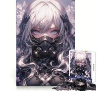 Puzzle de 1000 pièces Anime Girl Assassin pour Adolescents, développement de la capacité d'analyse, détente Pendant Les Temps Morts, Assemblage serré, Art, Cadeau de Noël (50x75cm)