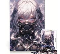 Puzzle de 1000 pièces Anime Girl Assassin pour Adolescents Stimulation cérébrale Amusant et Silencieux Bords Lisses Cadeau d'anniversaire (38x52cm)
