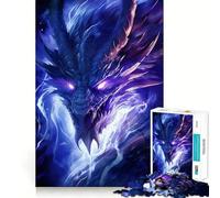 Puzzle de 1000 pièces Année du Dragon pour Adultes Un Exercice Mental Amusant,découpé avec précision,aux Bords Lisses,idéal pour des soirées tranquilles (38x52cm)
