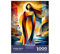 Puzzle De 1000 Pièces Aphrodite - Cubist Minimal Mythology Abstract Puzzle Adulte Jeu Familial Décoration Parfaite Cadeaux Uniques d'anniversaire Et De Noël 38x26cm/1000pcs