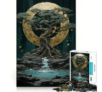 Puzzle de 1000 pièces Arbre de Vie Mystique pour Adolescents Un Jeu de réflexion Facile et Amusant, Un Cadeau Exceptionnel (38x26cm)