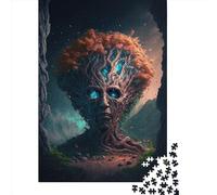 Puzzle de 1000 pièces Arbre magique pour adultes Puzzles difficiles pour adultes Fun en famille Puzzle 1000 pièces (75x50 cm)