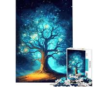 Puzzle de 1000 pièces Arbre Magique Un défi Stimulant et Difficile à relever pour Les Femmes Jeu Amusant à partir de 14 Ans 38x52cm