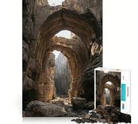 Puzzle de 1000 pièces Arche de Pierre dans Un Canyon pour Adolescents, Jouet Intelligent, Passe-Temps à la Maison, découpe précise, Cadeau attentionné 38x52cm