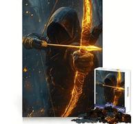 Puzzle de 1000 pièces Archer Mort-Vivant pour Adultes : Stimulation Cognitive, Relaxation Facile, Bords Nets, Cadeau Unique (38x26cm)