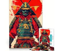 Puzzle de 1000 pièces Armure de Guerrier samouraï pour Adultes et Adolescents Un pour se ressourcer, se détendre et s’évader grâce à sa découpe Lisse (38x26cm)