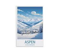 Puzzle de 1000 pièces Aspen Colorado, décoration intérieure, Cadeau d'anniversaire, Jouet pour Hommes, Femmes et Seniors, 50 x 70 cm