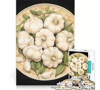 Puzzle de 1000 pièces Assiette à l'ail, Jeu Pratique, Interaction Parent-Enfant, Collection d'artistes, Beaux-Arts 50x75cm