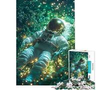 Puzzle de 1000 pièces Astronaute Flotte Jeu Impossible Difficile et Stimulant mais Amusant et Humoristique à partir de 14 Ans (50x75cm)