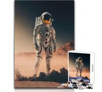 Puzzle de 1000 pièces Astronaute sur Une Nouvelle planète pour Adolescents:Jeu éducatif pour développer Ses compétences, pour Les Occasions spéciales Dimensions:38 x 52 cm