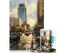 Puzzle de 1000 pièces Austin Art USA,découpe précise,Casse-tête Artistique,Cadeau de Loisirs Amusant,décoration Murale de Noël (38x26cm)