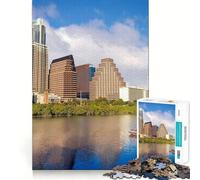 Puzzle de 1000 pièces Austin,découpe précise,Casse-tête Artistique,Cadeau de Loisirs Amusant,décoration Murale de Noël (38x52cm)