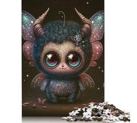Puzzle de 1000 pièces avec de jolis monstres pour adultes, cadeau d'Halloween, puzzle en papier pour adultes, 1000 pièces (38 x 26 cm)