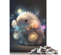 Puzzle de 1000 pièces avec de jolis monstres pour adultes, cadeau d'Halloween, puzzle pour adultes, décoration de la maison, jouets puzzle 1000 pièces (75 x 50 cm)