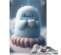 Puzzle de 1000 pièces avec de jolis monstres pour adultes, cadeau d'Halloween, puzzle pour adultes et adolescents à partir de 12 ans, 1000 pièces (38 x 26 cm)