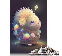 Puzzle de 1000 pièces avec de jolis monstres pour adultes et adolescents, puzzles en bois, cadeaux pour la veille de Noël, 1000 pièces (75x50 cm)