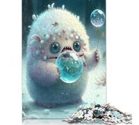 Puzzle de 1000 pièces avec de jolis monstres pour adultes, puzzles pour adultes, cadeau d'Halloween à partir de 14 ans, 1000 pièces (75 x 50 cm)