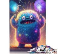 Puzzle de 1000 pièces avec de jolis monstres pour adultes, puzzles pour adultes, cadeau d'Halloween à partir de 14 ans, 1000 pièces (75 x 50 cm)