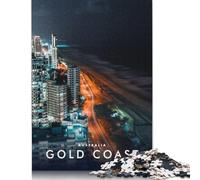 Puzzle de 1000 pièces avec la côte d'or australienne pour adultes, puzzles en bois, tâches de réflexion pour enfants, 1000 pièces (75 x 50 cm)