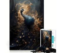 Puzzle de 1000 pièces Aventure Mythique du Paon pour Adolescents Un pour développer sa mémoire, se détendre et s’Amuser (38x52cm)