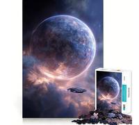 Puzzle de 1000 pièces Aventure Spatiale pour Adultes et Adolescents, Jeu de réflexion apaisant, découpe précise, Cadeau de Noël 38x52cm