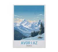 Puzzle De 1000 Pièces,Avoriaz, France,Jeu De Puzzle pour Adultes Et Adolescents(38x26cm)-DN36