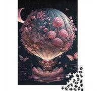 Puzzle de 1000 pièces "Ballon dans l'espace", cadeaux de Noël, puzzle en papier pour adolescents, puzzles amusants de 1000 pièces (38 x 26 cm)