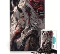 Puzzle de 1000 pièces - Belle fille démon - Parfait pour les jeux créatifs - Par exemple comme décoration ou pour des heures agréables - Un superbe puzzle (38 x 52 cm)