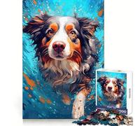 Puzzle de 1000 pièces Berger sous-Marin pour Adolescents, idéal pour se remémorer Les Bons Moments passés Ensemble, Cadeau saisonnier à emboîter Solide (38x52cm)