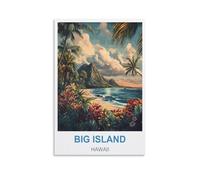 Puzzle de 1000 pièces « Big Island Hawaii » (26 x 38 cm) : Un Jeu Stimulant et Impossible à réaliser, idéal pour décorer Une Maison ou Une Famille.