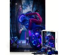 Puzzle de 1000 pièces Biker Boyz pour Adultes Stimule la mémoire et la Force Détente agréable Découpe précise Cadeau Symbolique (38x52cm)
