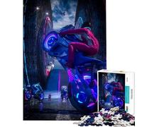 Puzzle de 1000 pièces Biker Boyz pour Anniversaire Noël décoration Parfaite Jouet à Monter soi-même Convient aux 14 Ans et Plus (38x26cm)