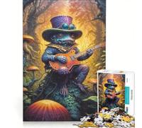 Puzzle de 1000 pièces Biopunk Forest Fantasias, Jeu de réflexion, décoration intérieure, avec des pièces de Formes aléatoires Parfaitement emboîtables 50x75cm