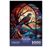 Puzzle De 1000 Pièces Bird of Autumn Puzzle Adulte Jeu Familial Décoration Parfaite Cadeaux Uniques d'anniversaire Et De Noël 70x50cm/1000pcs