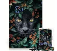 Puzzle de 1000 pièces Black Panthers Looke Teenagers (38x26cm) Exercice Mental, Moment de détente et de Calme