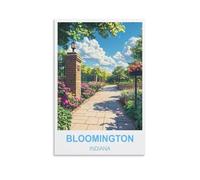 Puzzle de 1000 pièces, Bloomington, Indiana, Jeu de décompression pour Adultes, Jouets pour étudiants et Enfants, Cadeau de Noël ou d'anniversaire, 38 x 26 cm