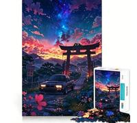 Puzzle de 1000 pièces BMW ME Tori Paysage,découpe précise,Jeu de réflexion,Cadeau Facile,Cadeau d'anniversaire Amusant (38x52cm)