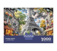 Puzzle de 1000 pièces « Boulevards de Paris » : Ruines d'une Ville Antique et Fantastique. Jeu éducatif pour Adultes (à partir de 12 Ans). Décoration intérieure. Dimensions : 52 x 38 cm.