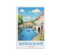 Puzzle de 1000 pièces, Bourton-on-The-Water, Angleterre. Jeu de Puzzle de 1000 pièces pour Adultes, Enfants et Adolescents. Grande Famille. Dimensions : 70 x 50 cm.