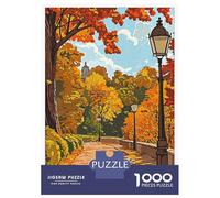 Puzzle De 1000 Pièces Bradford Autumn Path Puzzles pour Adultes Activités Familiales Stimule Le Cerveau Idéal comme Cadeau pour Toute La Famille 52x38cm/1000pcs