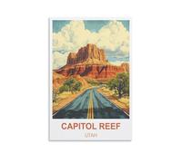Puzzle de 1000 pièces, Capitol Reef Utah, Puzzle de 1000 pièces pour Adolescents et Enfants, Jeu de réflexion, 38 x 52 cm