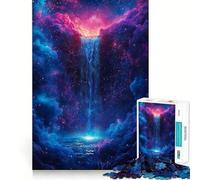 Puzzle de 1000 pièces Cascade du Verseau pour Adultes, Cadeau, Jeu de logique et de résolution d'énigmes, Anti-Stress, découpe précise, liste de souhaits du Père Noël 50x75cm