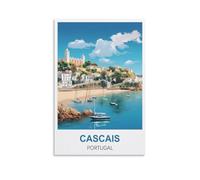 Puzzle de 1000 pièces, Cascais, Portugal, pour Enfants et Adultes, Jeu de Puzzle Amusant à Assembler soi-même, 38 x 26 cm