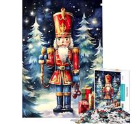 Puzzle de 1000 pièces Casse-Noisette Aquarelle pour Adolescents Cadeau de Noël idéal pour Un Anniversaire ou Toute la Famille Jeu éducatif et Amusant adapté aux Personnes de 14 Ans et Plus 50x75cm