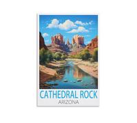 Puzzle de 1000 pièces « Cathédrale de Rocher, Arizona », Jeu de Loisirs et de détente, Jeu éducatif et intellectuel, décoration intérieure, Cadeau Artistique, 38 x 26 cm
